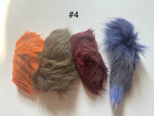 Dyed Caribou fur Tufting bundles