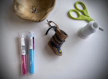 Mini Wraparound Moccasin Keychain kit
