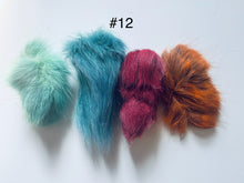 Dyed Caribou fur Tufting bundles