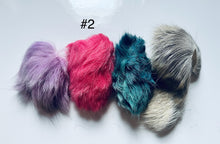 Dyed Caribou fur Tufting bundles