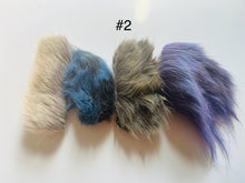 Dyed Caribou fur Tufting bundles