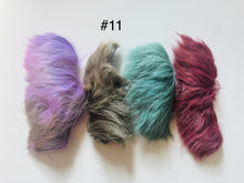 Dyed Caribou fur Tufting bundles