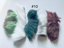 Dyed Caribou fur Tufting bundles