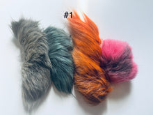 Dyed Caribou fur Tufting bundles