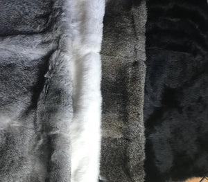 Rabbit fur plate