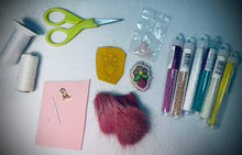 Mommy/Auntie & Child Strawberry Matching Tufted Earring Kit