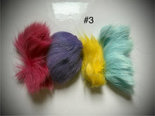 Dyed Caribou fur Tufting bundles