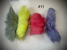 Dyed Caribou fur Tufting bundles