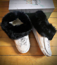 Ready to ship size 8 ladies moccasins