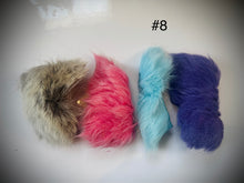 Dyed Caribou fur Tufting bundles