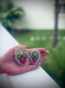 Strawberry Tufted Earring Kit