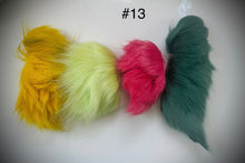 Dyed Caribou fur Tufting bundles