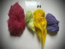 Dyed Caribou fur Tufting bundles