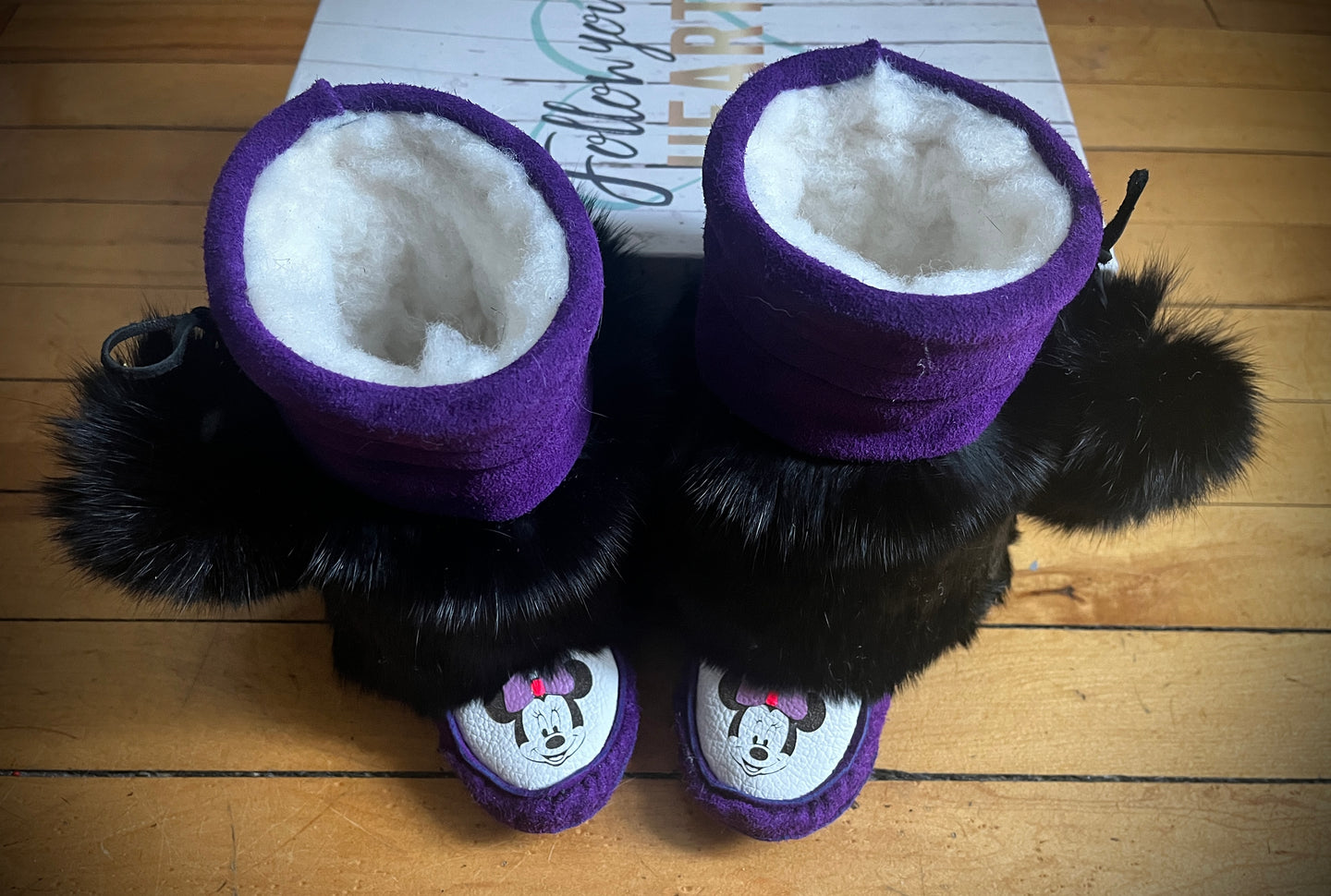 READY TO SHIP size 6 Toddler Mukluks