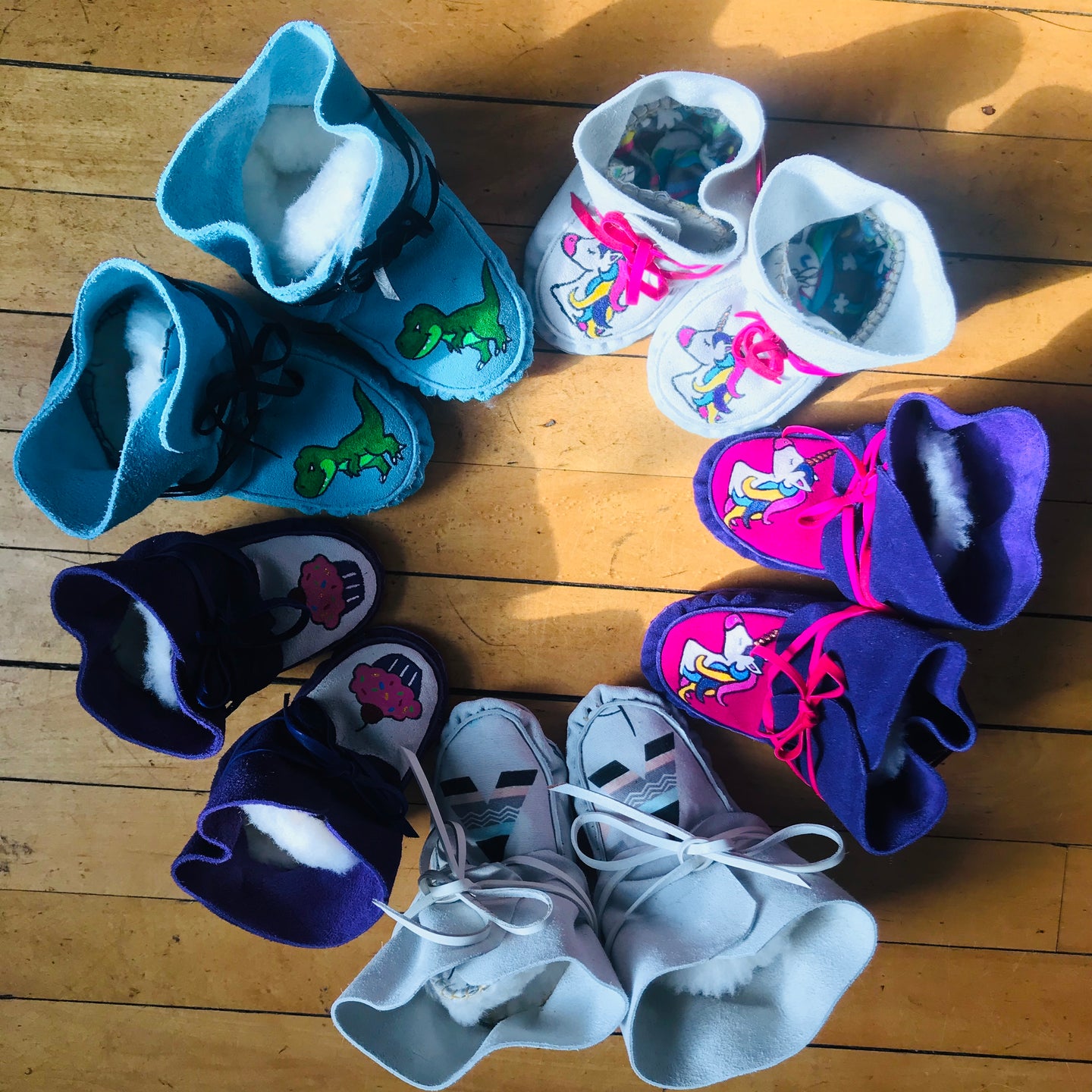 Toddler Wraparound Moccasin Kit