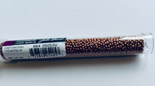 11/0 Metallic light copper seed beads