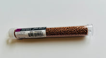 11/0 Metallic light copper seed beads