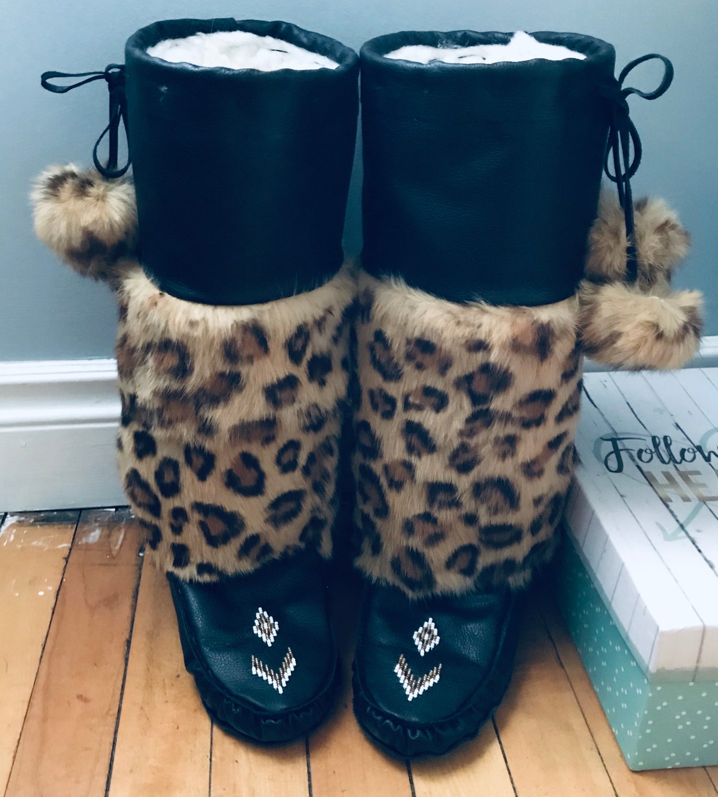 Ready to ship size 8 Mukluks