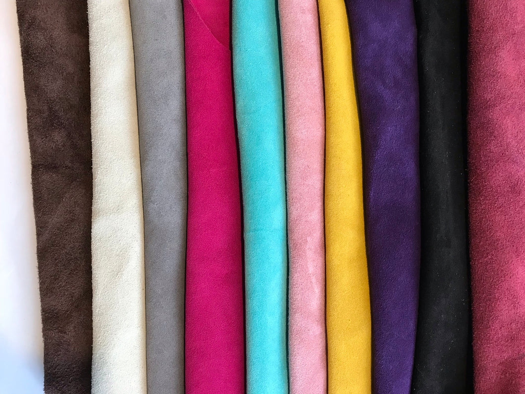 Cow Split Suede by the Sq. Ft
