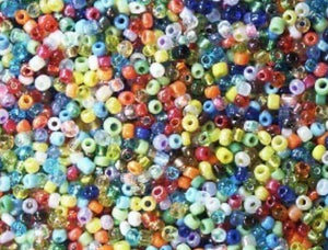Seed Beads for Summer Moccasins